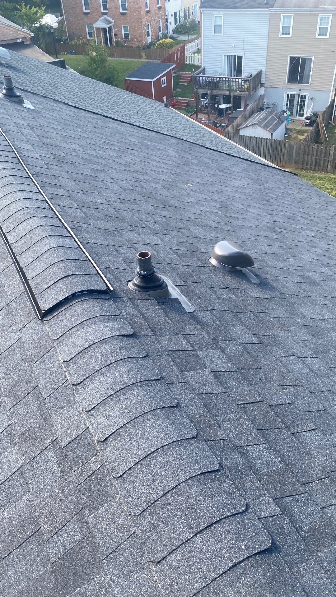 Woodbridge: Residential Roof Replacement with CertainTeed Landmark Shingles in Charcoal Black by RM Banning, Inc.