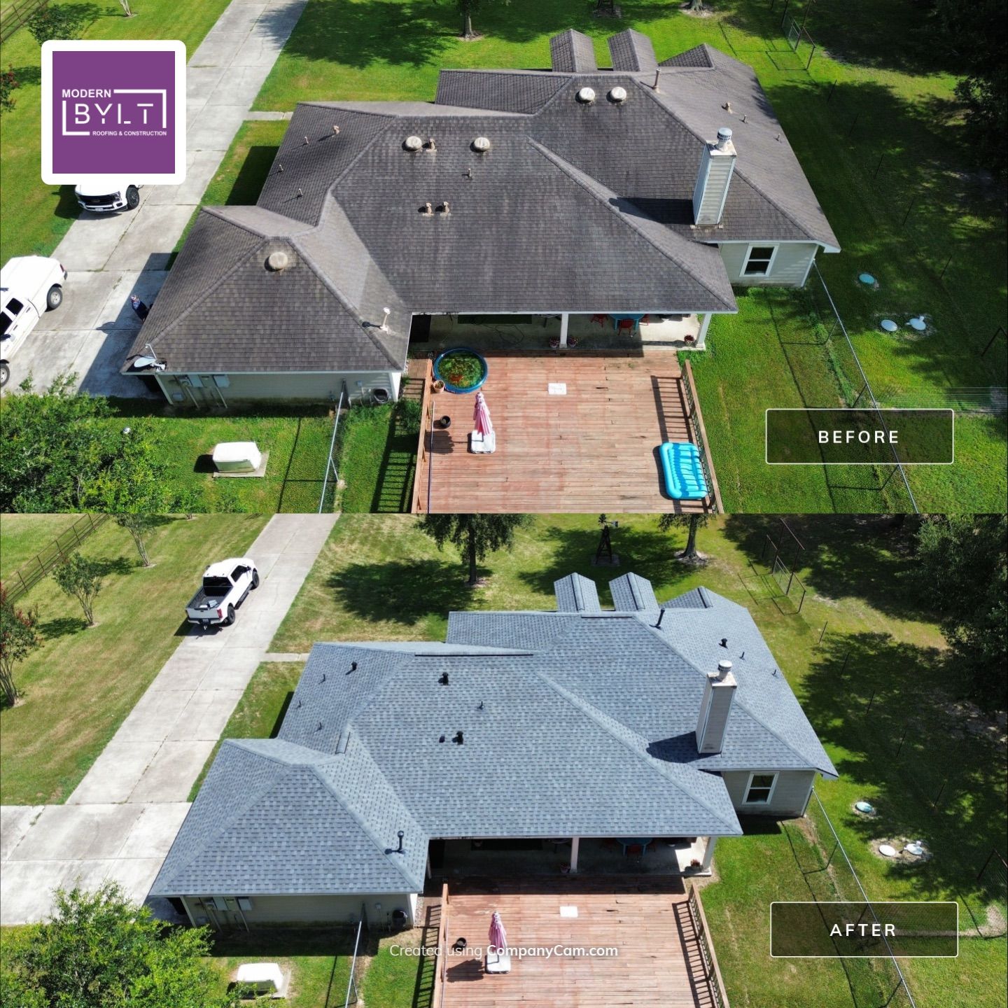 Crosby Roof Replacement by Modern BYLT Roofing & Construction