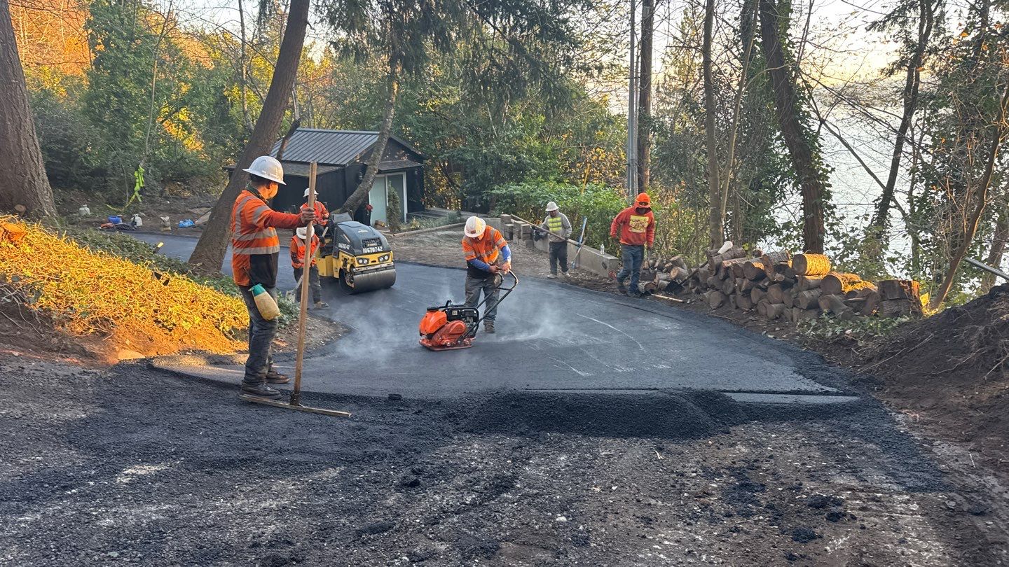 Asphalt Road Repair | Mercer Island  by Jireh Asphalt & Concrete Inc 