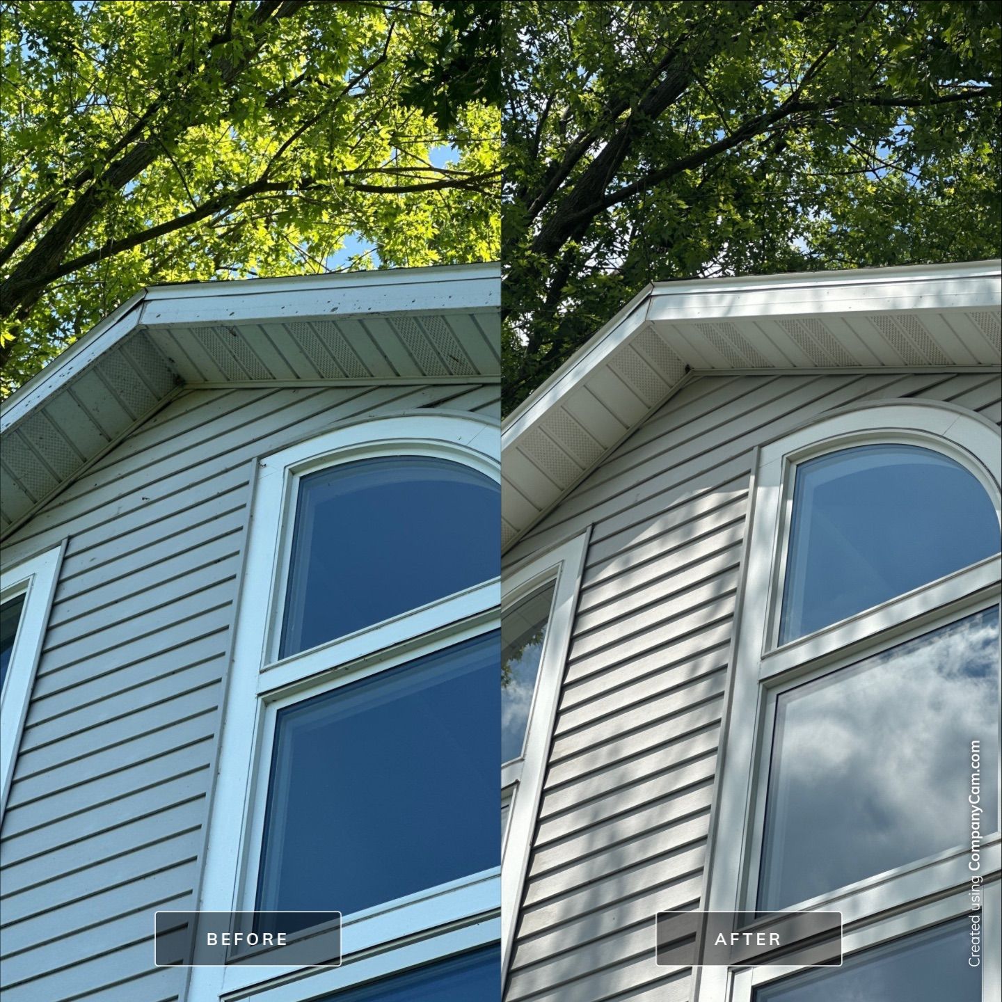 Project in Williams Bay by Simmons Power & Soft Washing