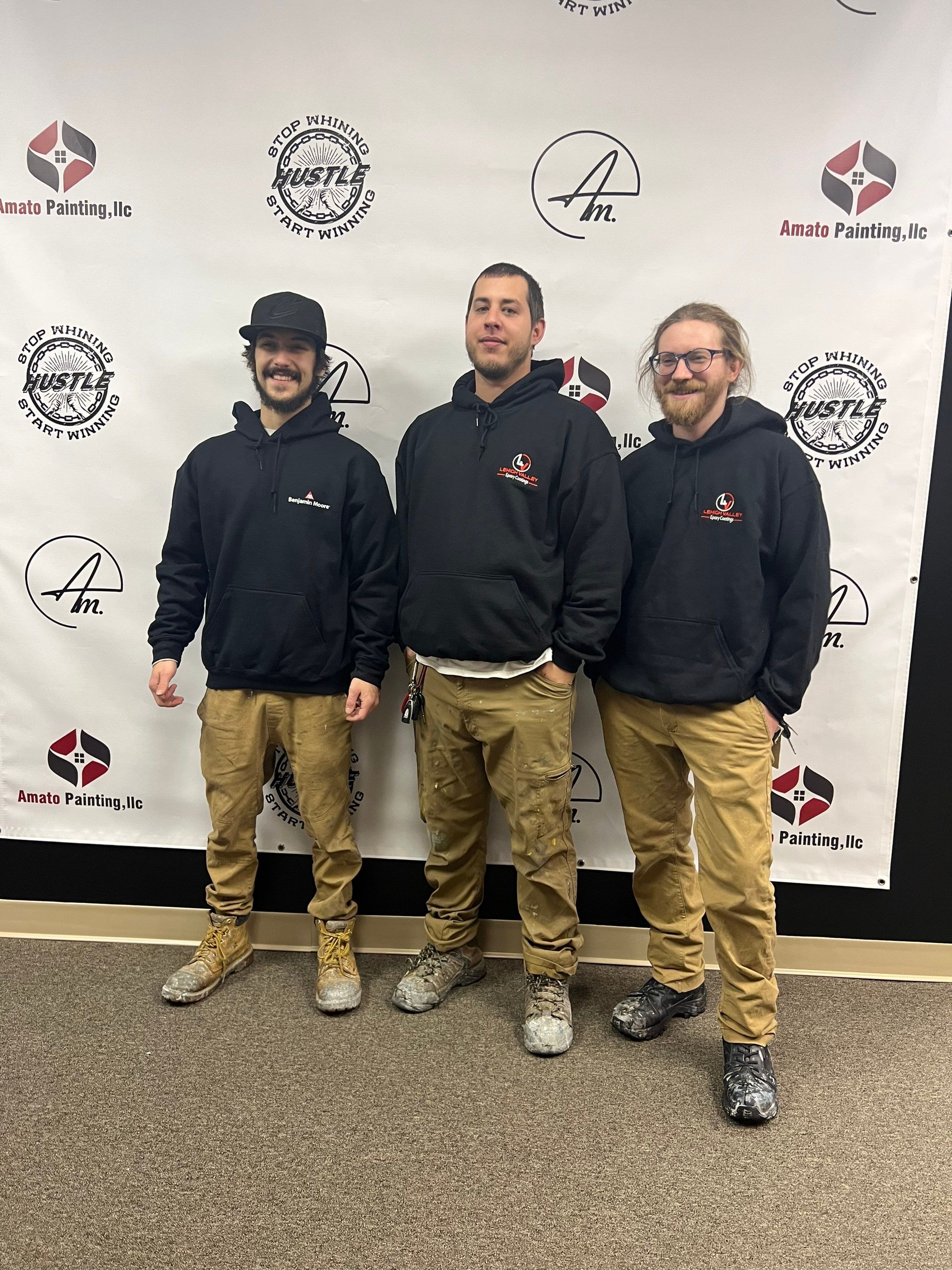 Amato Painting Team Pictures by Ryan Amato Painting LLC and Lehigh Valley Epoxy