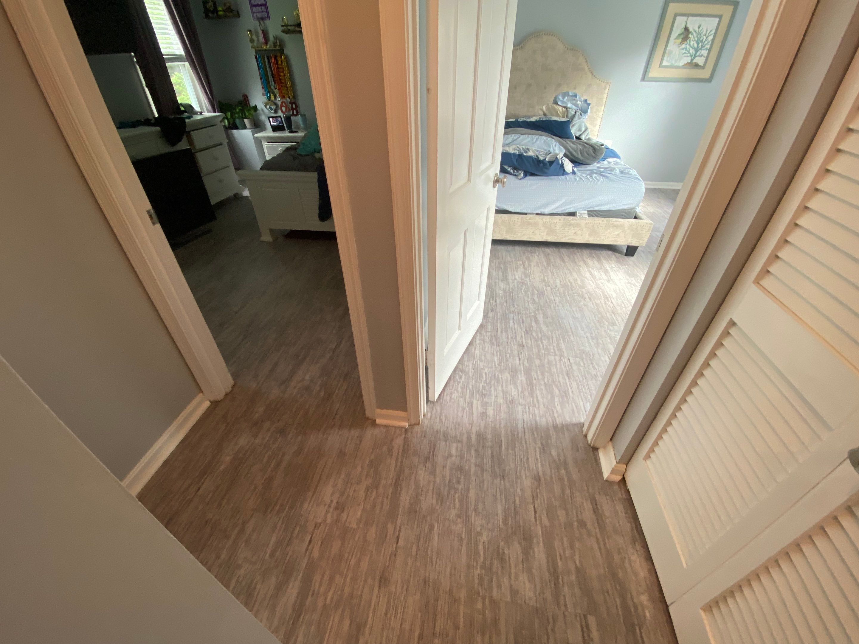 LVP flooring install by The Smet Companies, LLC