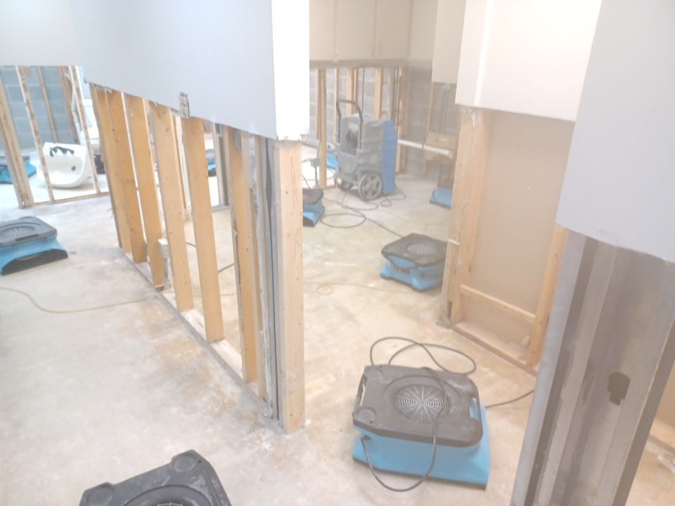 Project in West Bloomfield Township by EzDry Water Mitigation & Property Restoration