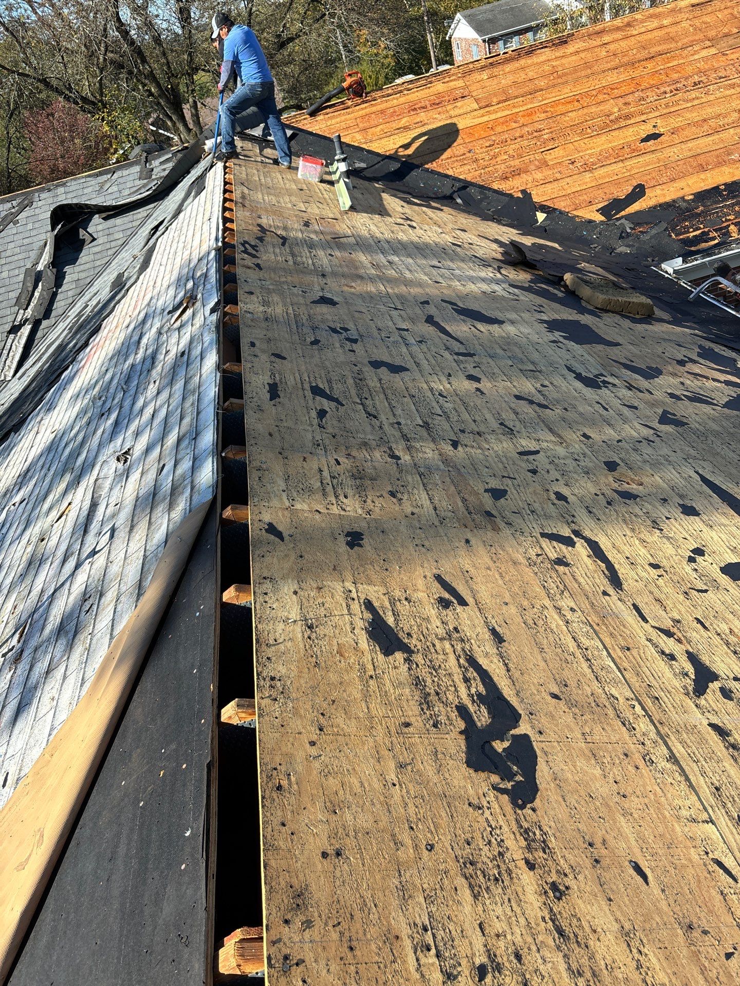 Residential Roofing Installation using Timberline UHDZ Shingles - Pewter Gray by RoofX 