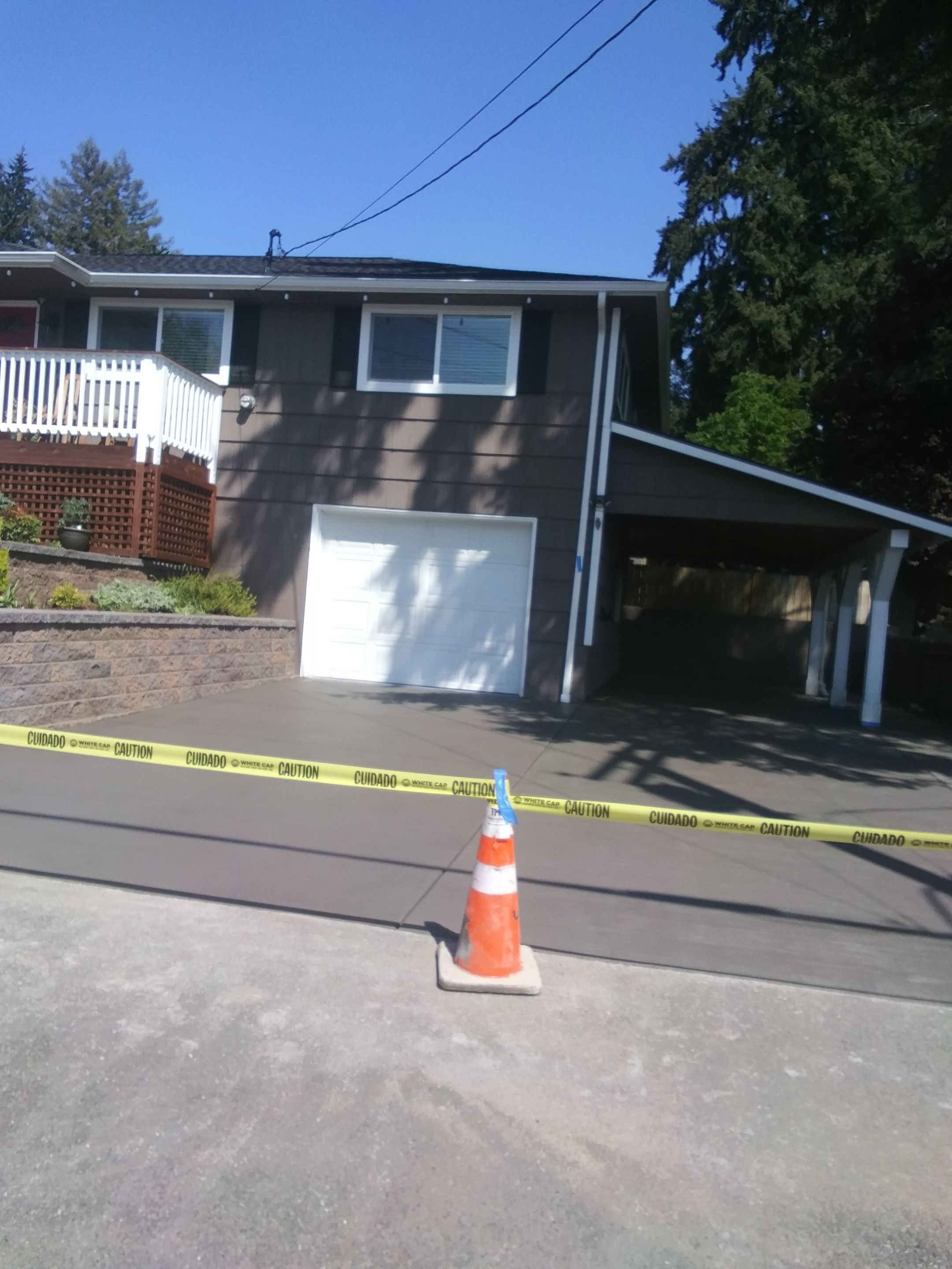  April | Driveway Repair, Concrete Project  by Jireh Asphalt & Concrete Inc 