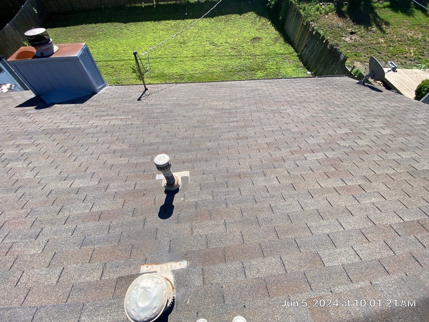 Roof inspection in Bartlesville by Decor Roofing & Restoration