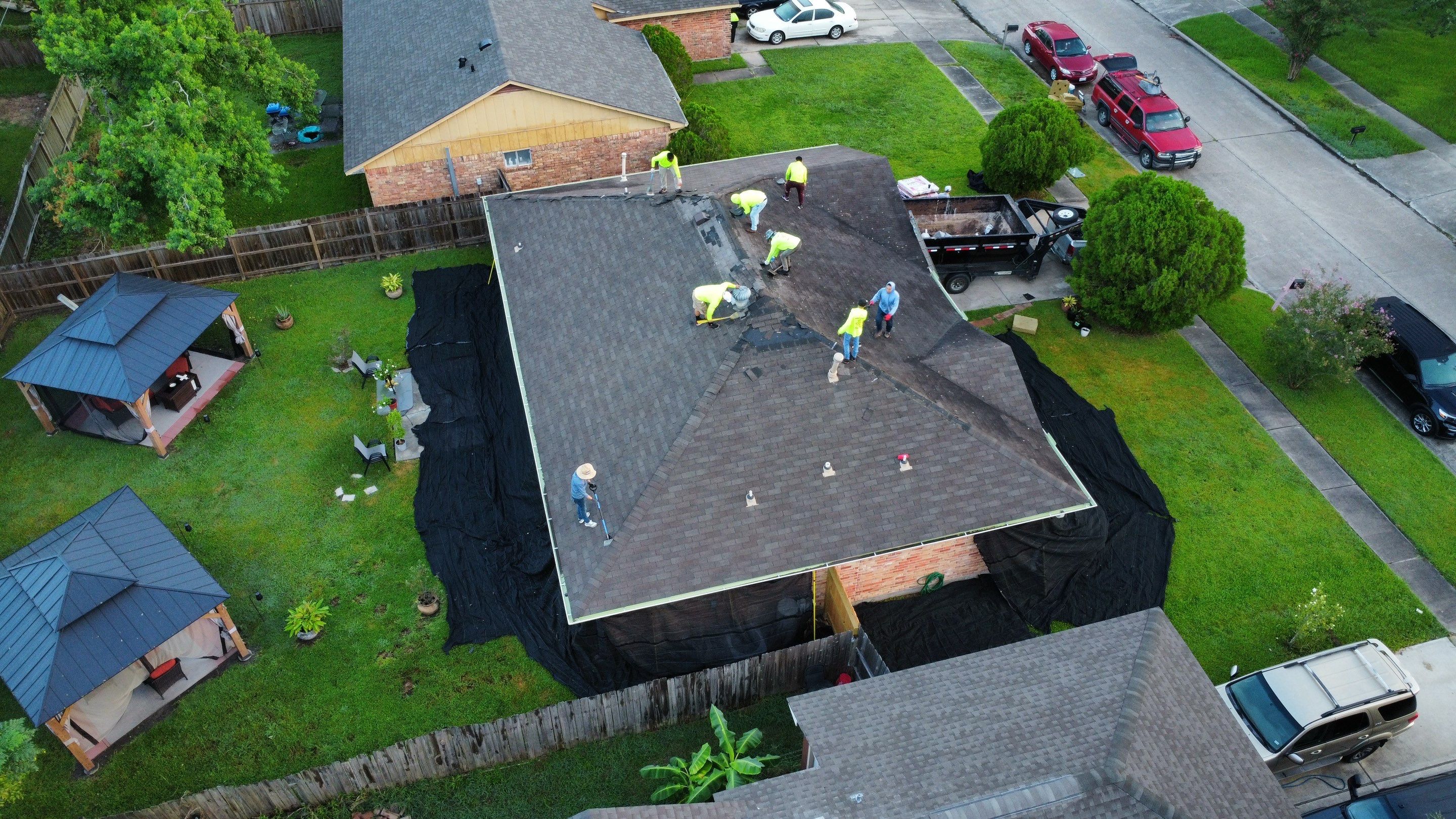 Marine Veteran Reroof Project by Berry Good Roofing 