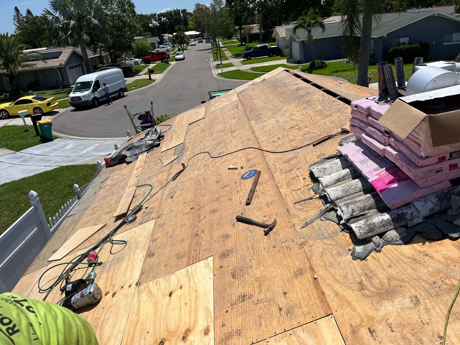Project in St. Petersburg 33709 by Mitchell Roofing Company LLC 