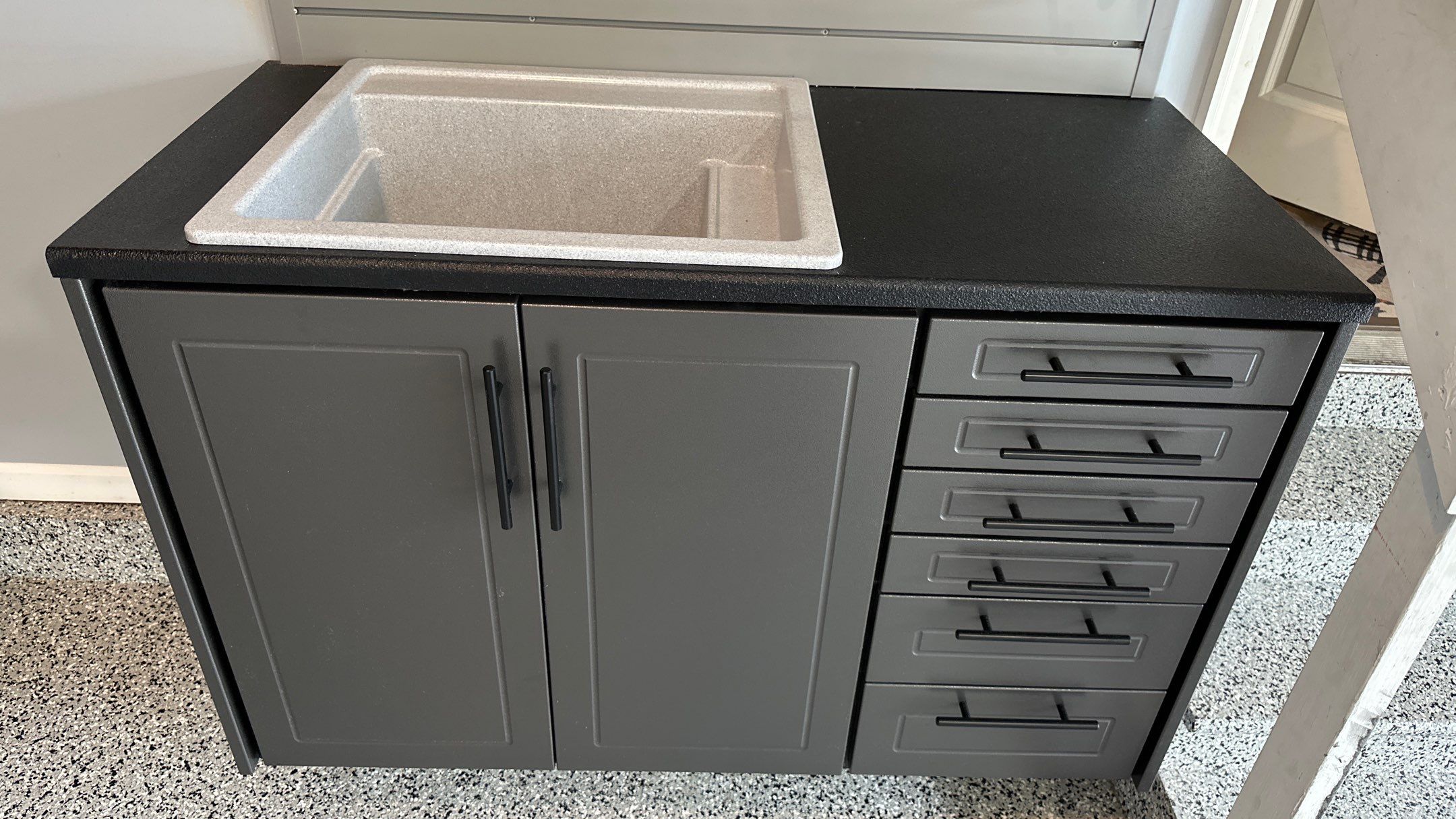 Matt Z. upgraded his garage with cabinets by Banner Garage