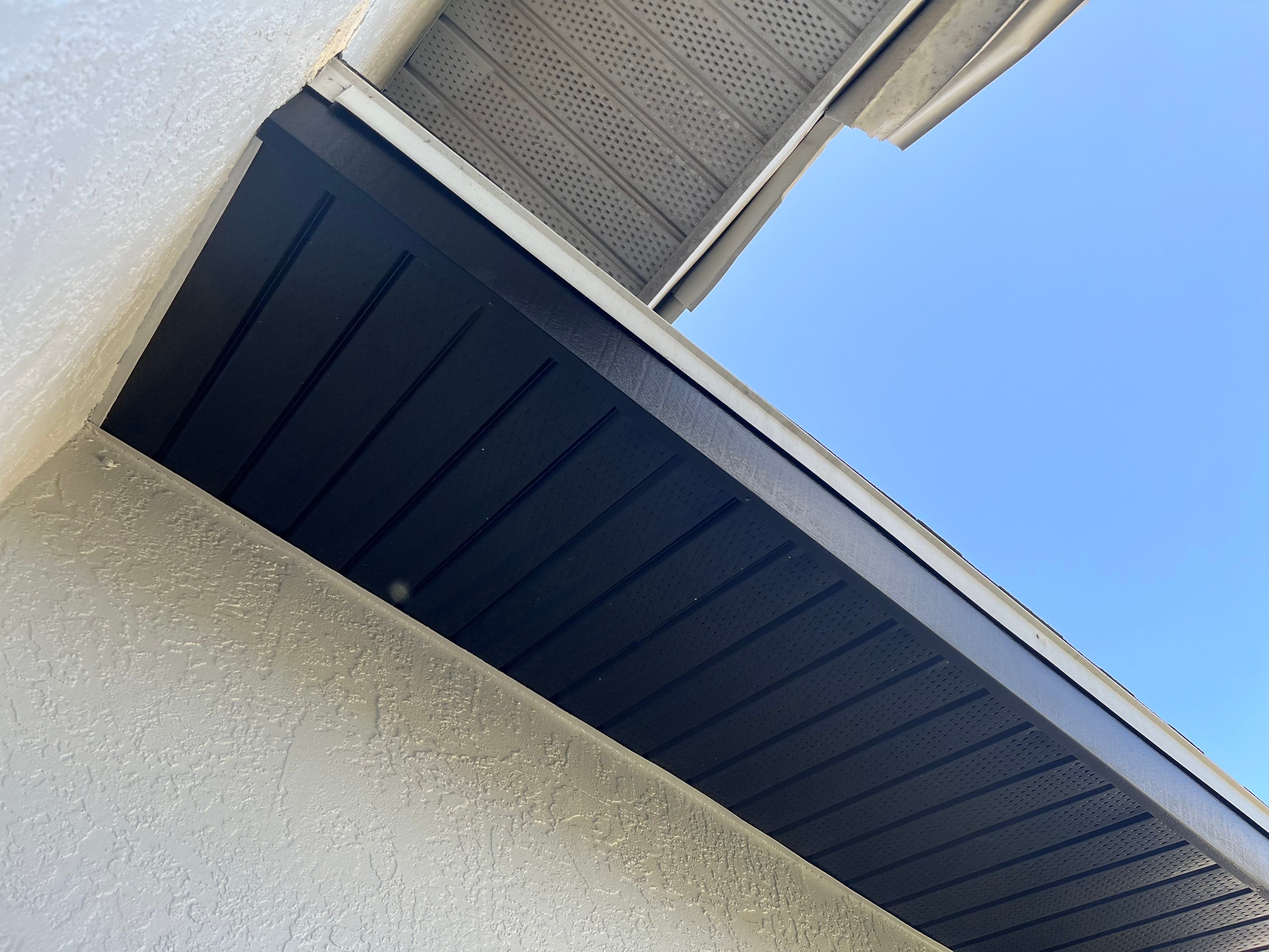 New Soffit and Fascia and Gutters in North Fort Myers FL by Gutter Professors