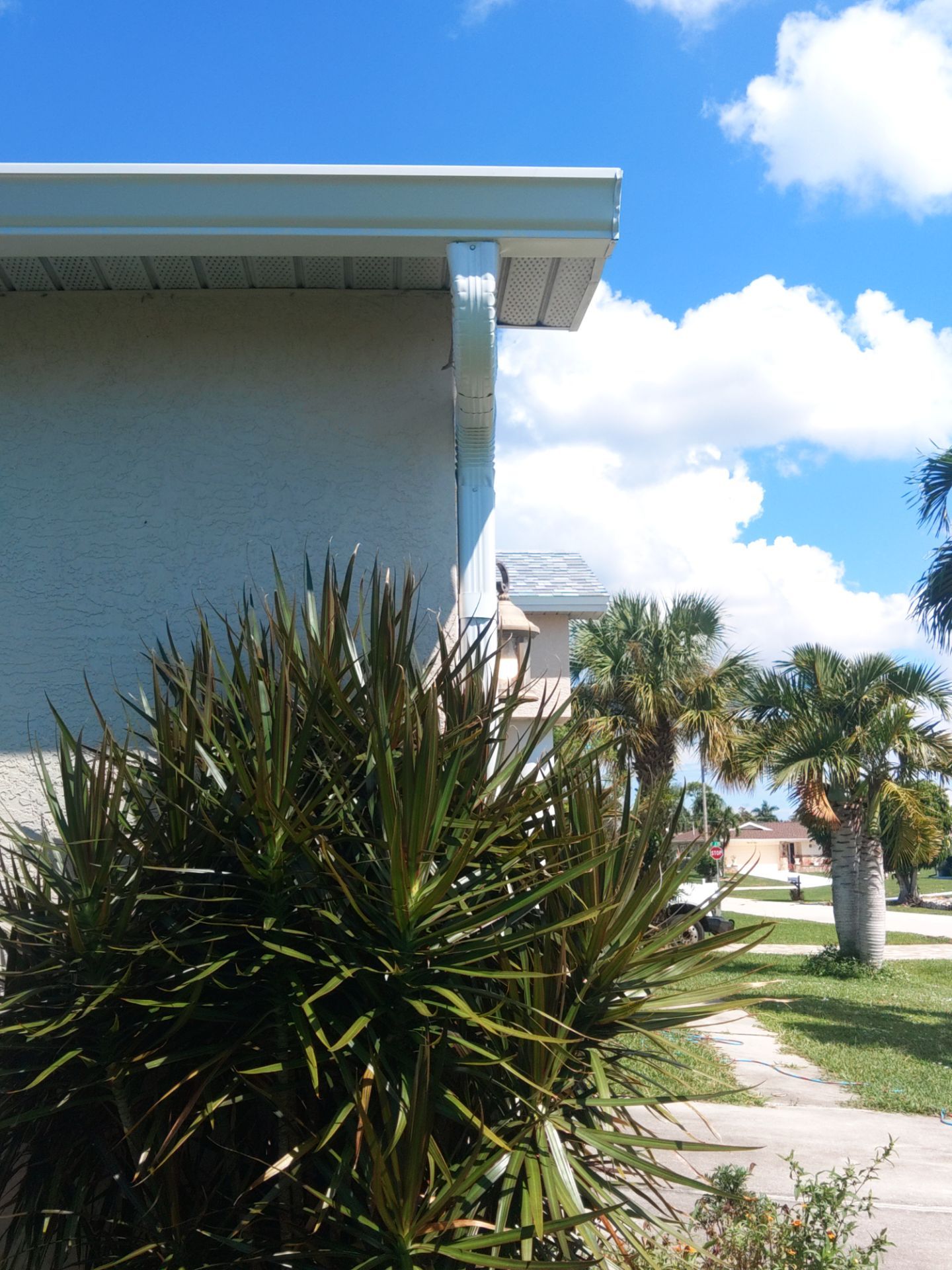 Splash Guards in Cape Coral FL by Gutter Professors