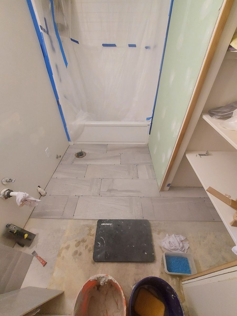 Remodel of a bathroom by Painter1 Inland Northwest