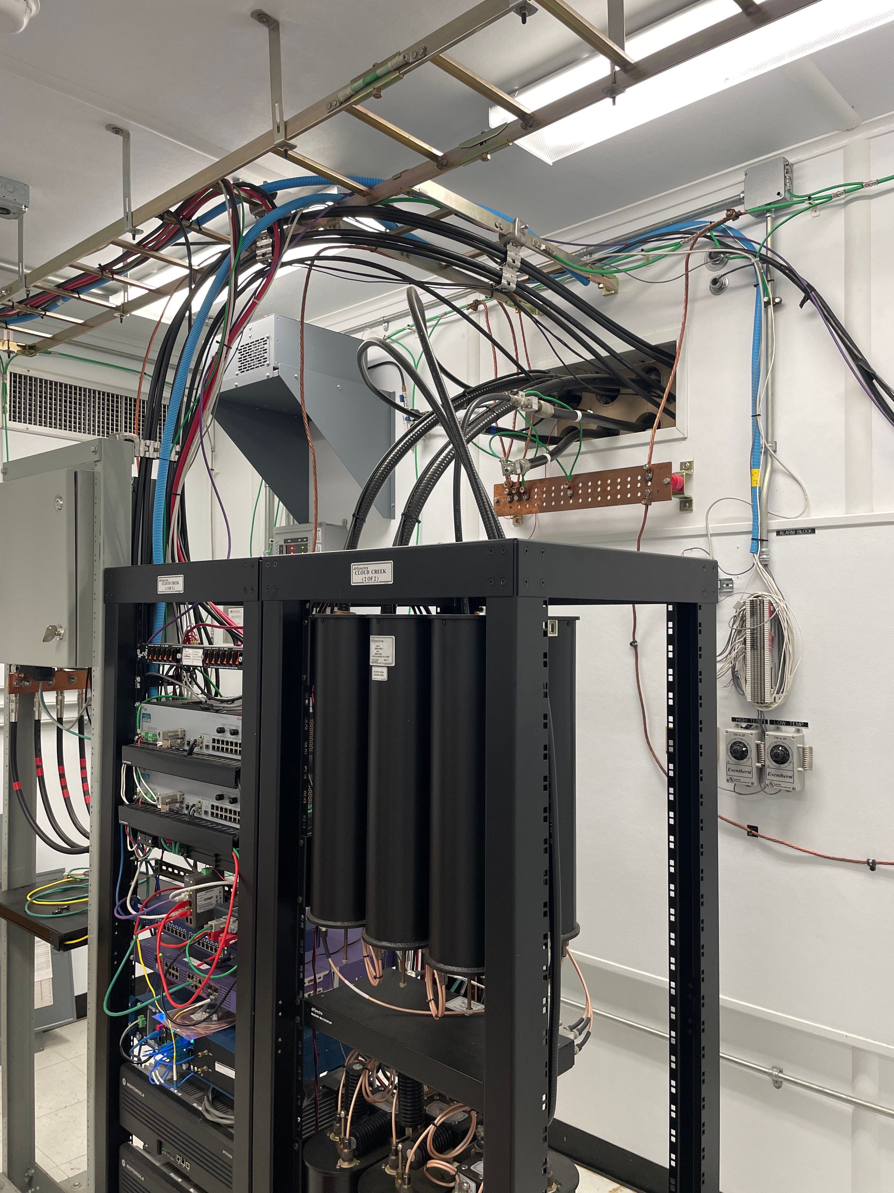 Radio Tower Backup Generator by Argent Electric LLC