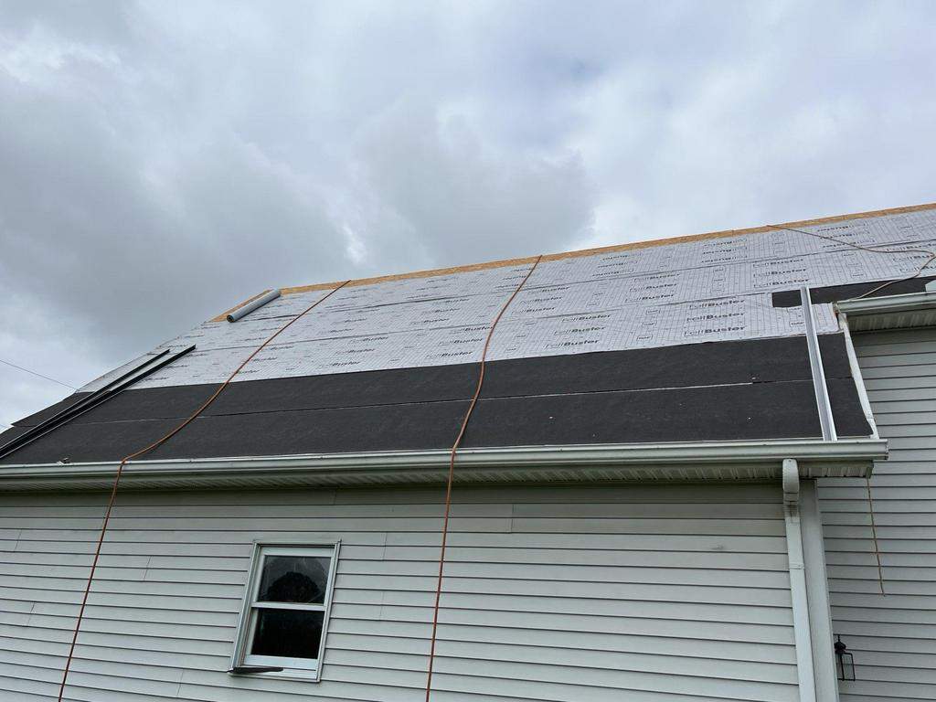 Residential Roofing Installation using GAF Timberline HDZ Appalachian Sky by Nitro Roofing and Construction