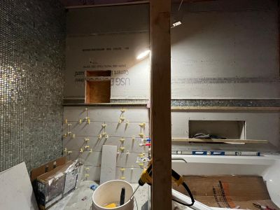 Bathroom Remodel using Tile