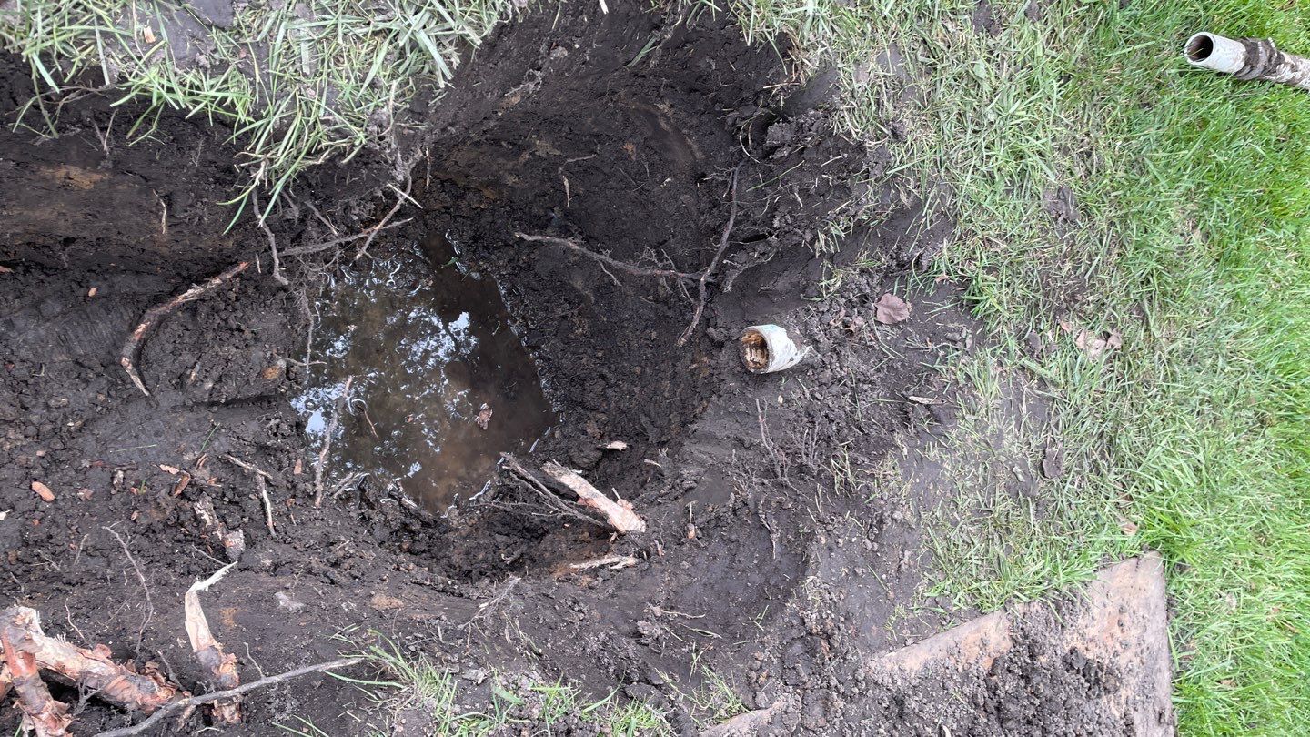 Richard’s Sump Pump Discharge Line Fix by Waterproofing Northeast