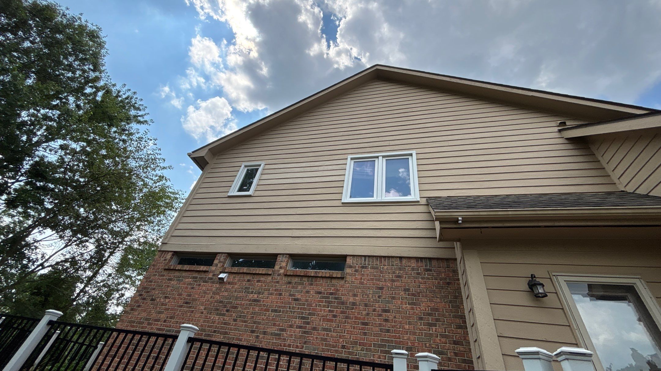 Siding Replacement using Alside Odyssey D4" Flagship Brown by 180 Contractors