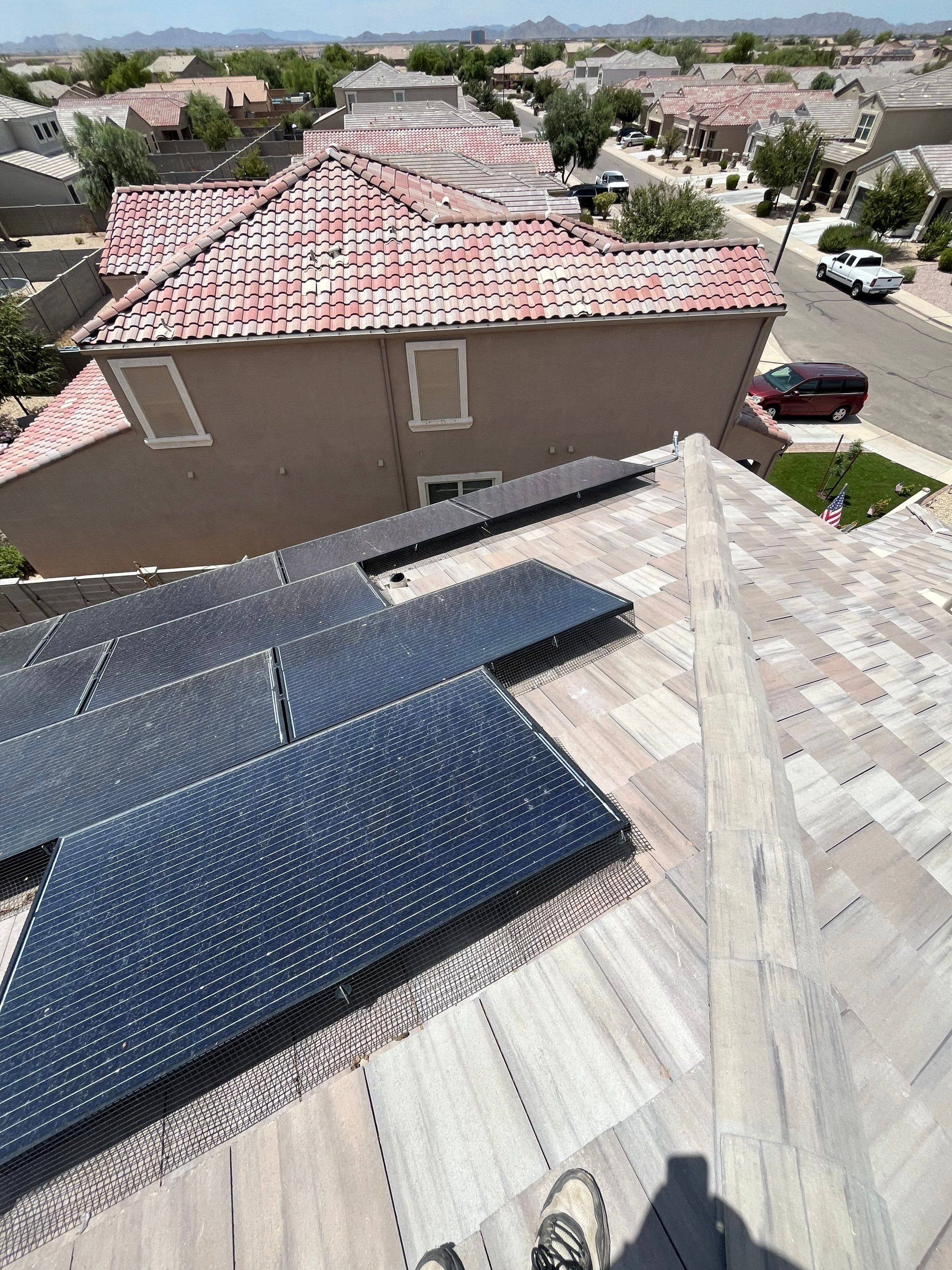 San Benito Blend Concrete Tile by Reimagine Roofing