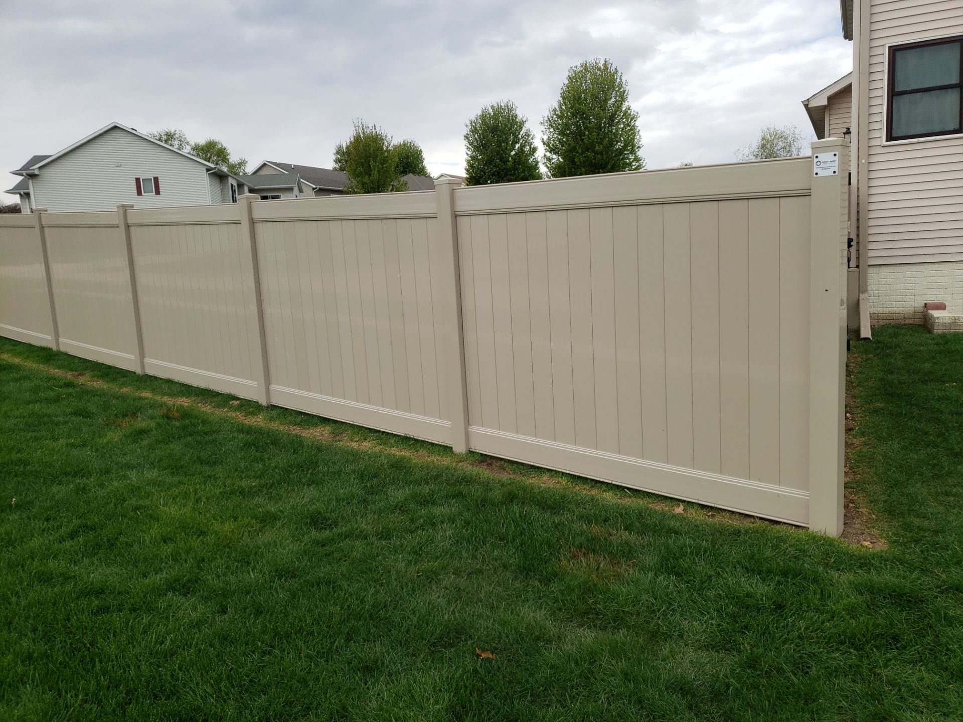 Project in Cedar Falls by Perfect Picket Fence and Stain