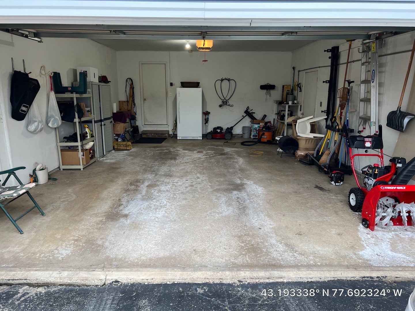Vintage Silverado Garage Coating by NG Masonry & Construction LLC