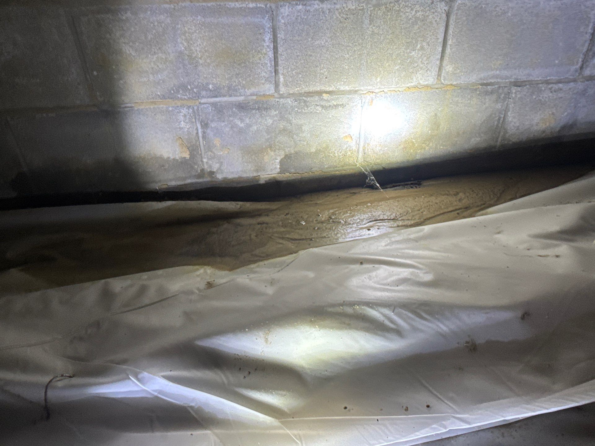 Project in Smithfield by Patriot Crawl Space Repairs
