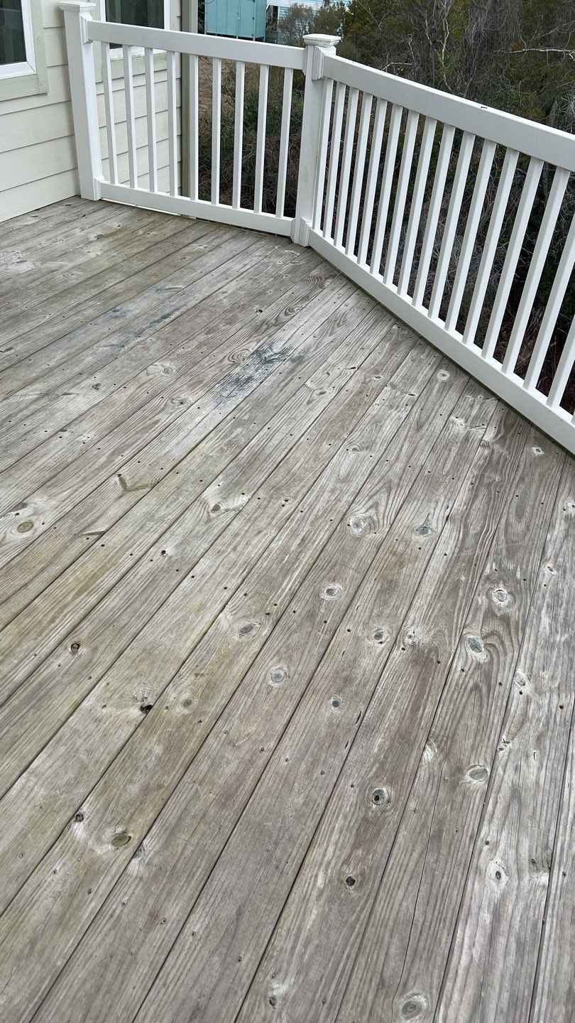 Dock, decks and carport using wood and concrete sealer by DuraSeal