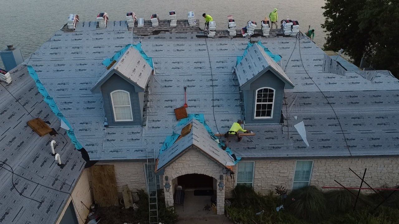 Residential Roof Replacement in Arlington by road roofing llc