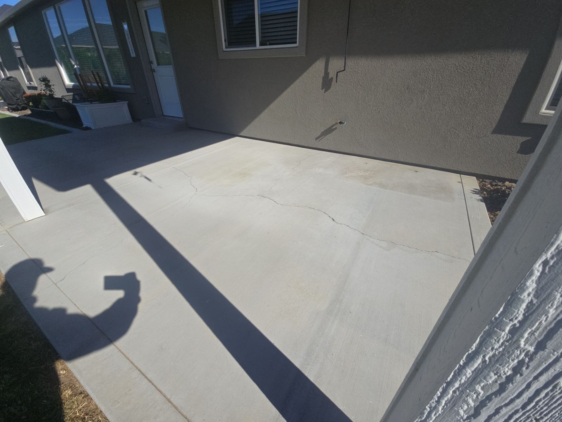 Yakima Patio Refinishing With Stone Marble Hybrid Concrete Coating by Croc Coatings, LLC
