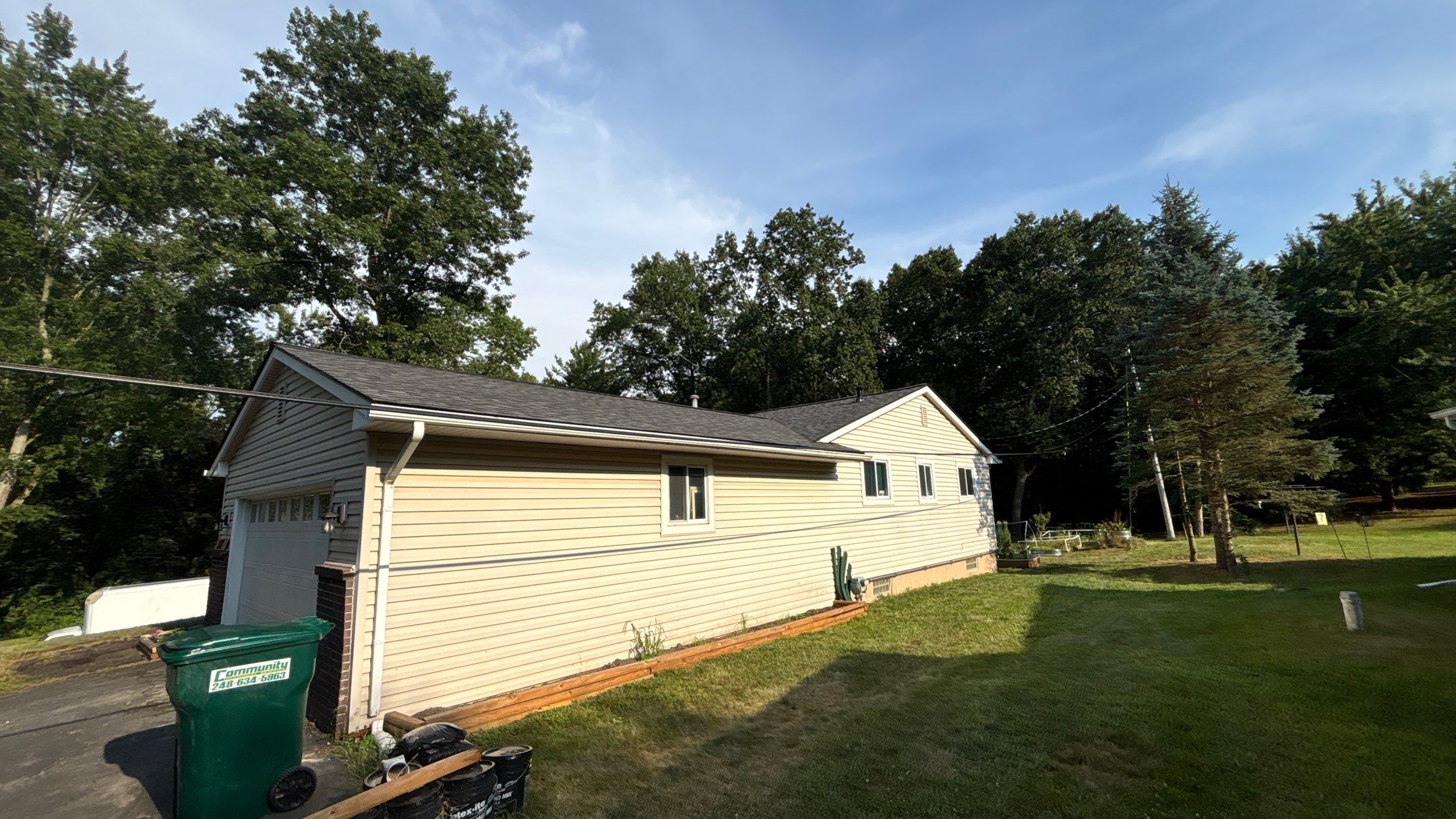 Roof Replacement using Owens Corning Williamsburg Grey by 180 Contractors