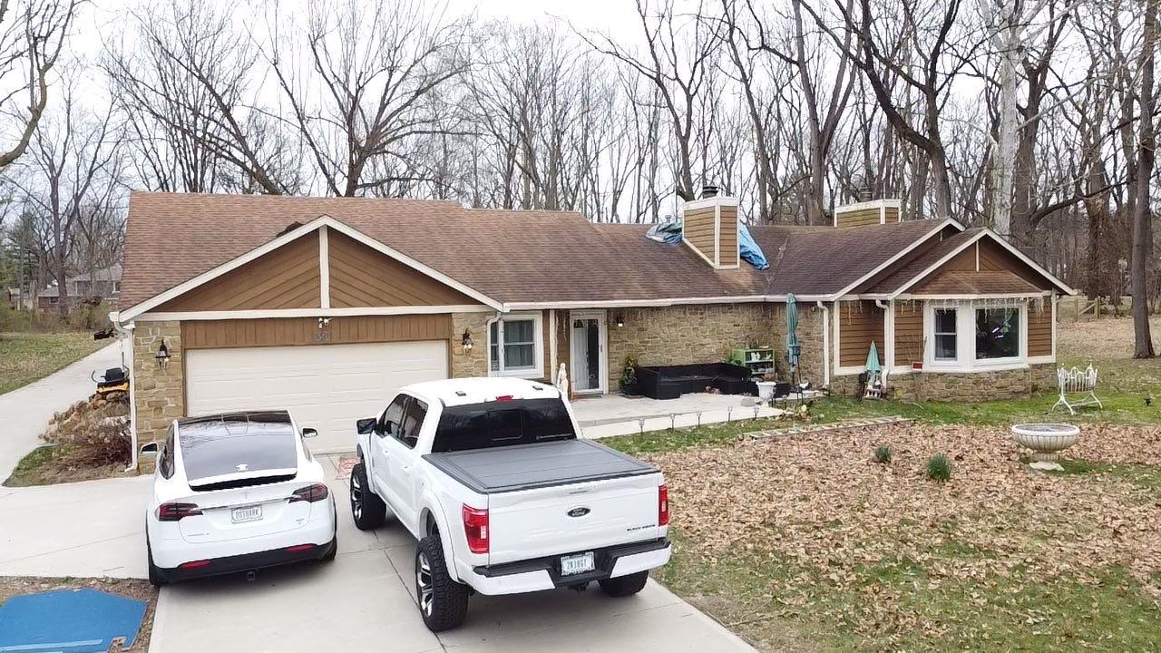 Stone Coated Metal Shingle Roof Replacement – Indianapolis, IN by 4Ever Metal Roofing