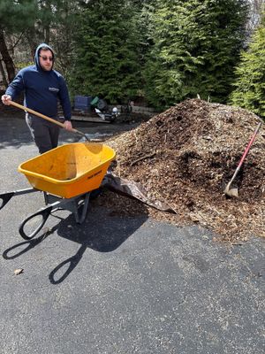 Comprehensive Spring Property Cleanup and Garden Bed Mulching in Orange
