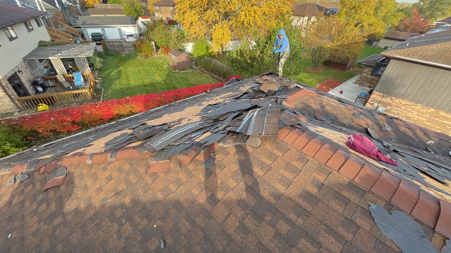 Multi-family unit roof replacement by Pro Home Services Inc