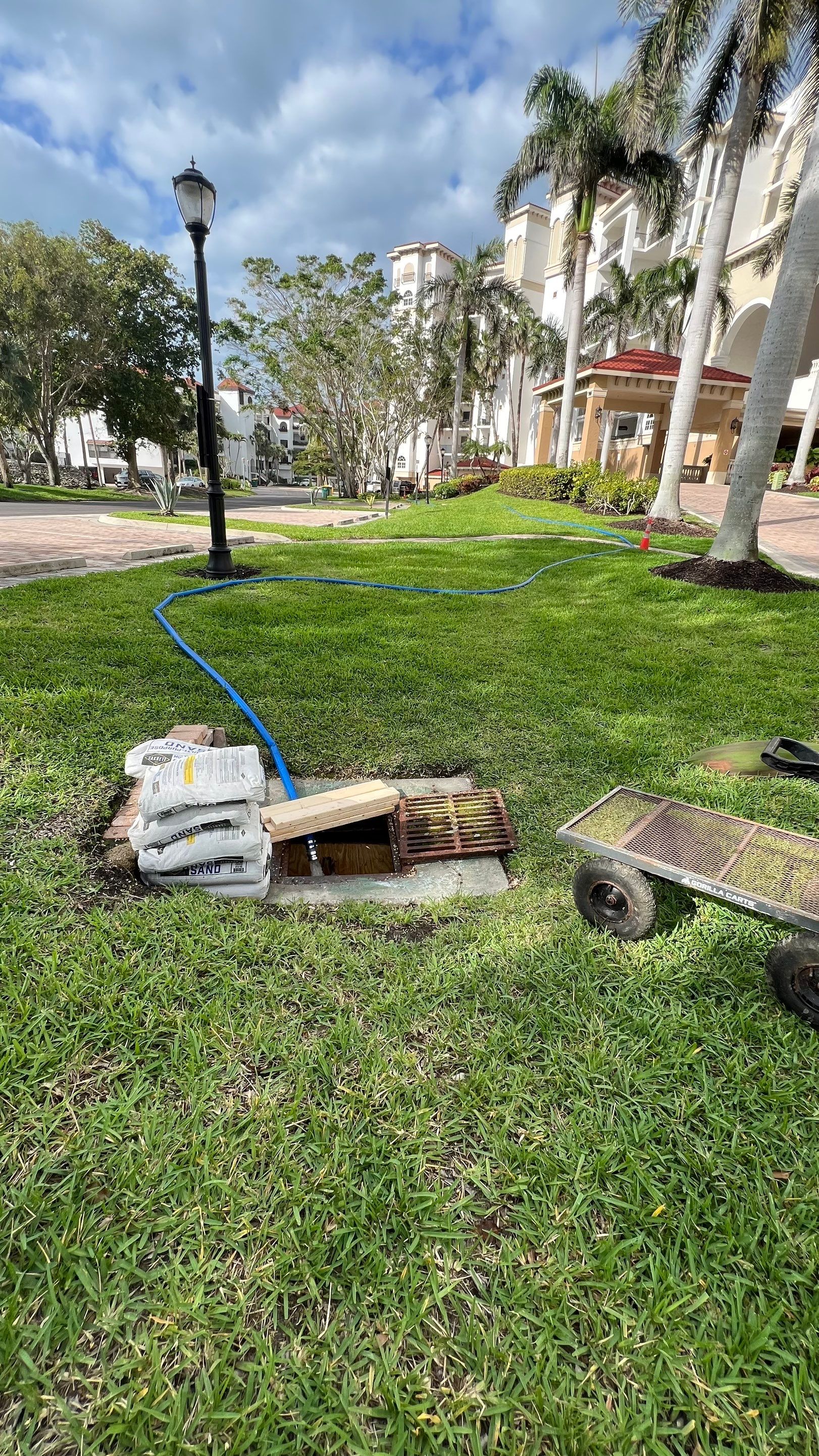 Condo Parking Garage Cleanup and Stormwater System Maintenance by APS Power & Water