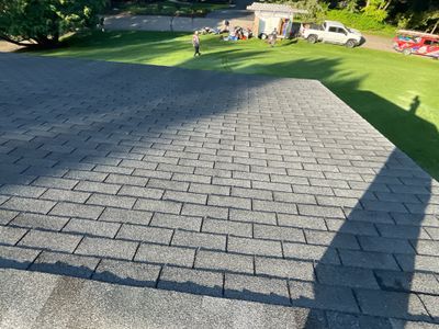 Roof Replacement using CertainTeed Landmark