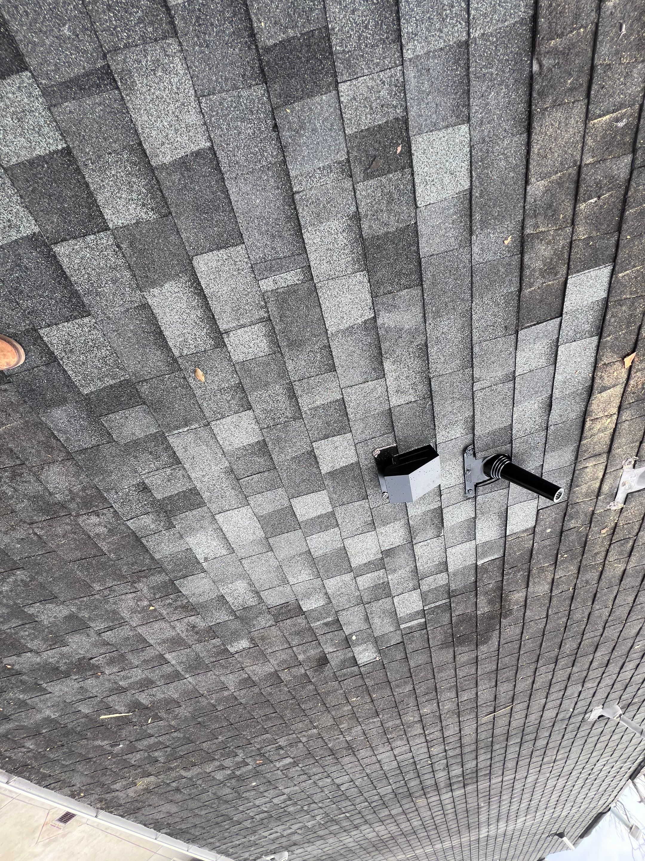 Hail Damage using Owen's Corning Duration (Lifetime) Shingles by Roof Repair Company