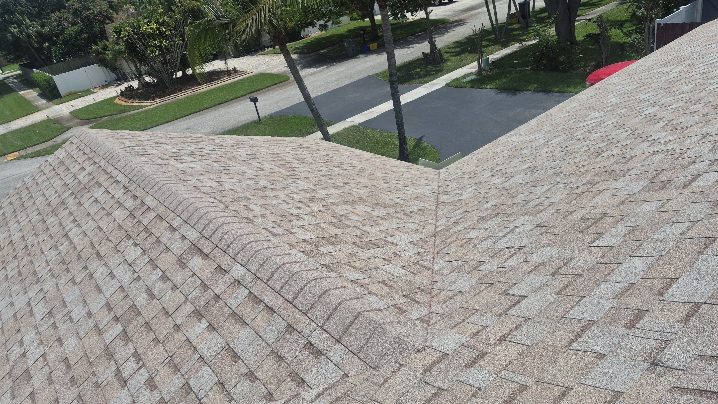 Asphalt Shingle Re-Roof and Wood Decking Repair in Boca Raton by AJF ROOFING INC