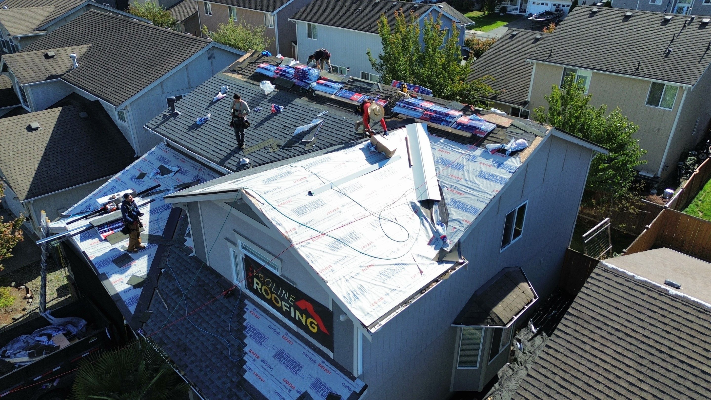 Spanaway WA, GAF Timberline HDZ, Pewter gray by Proline Roofing & Restoration LLC