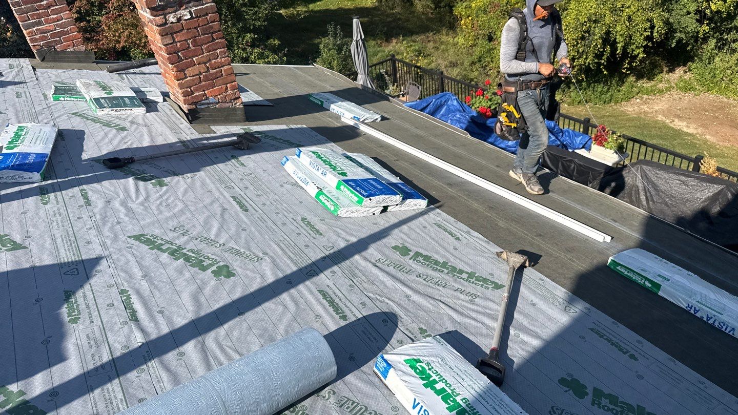 Roof Replacement using Malarkey Black Oak by 180 Contractors