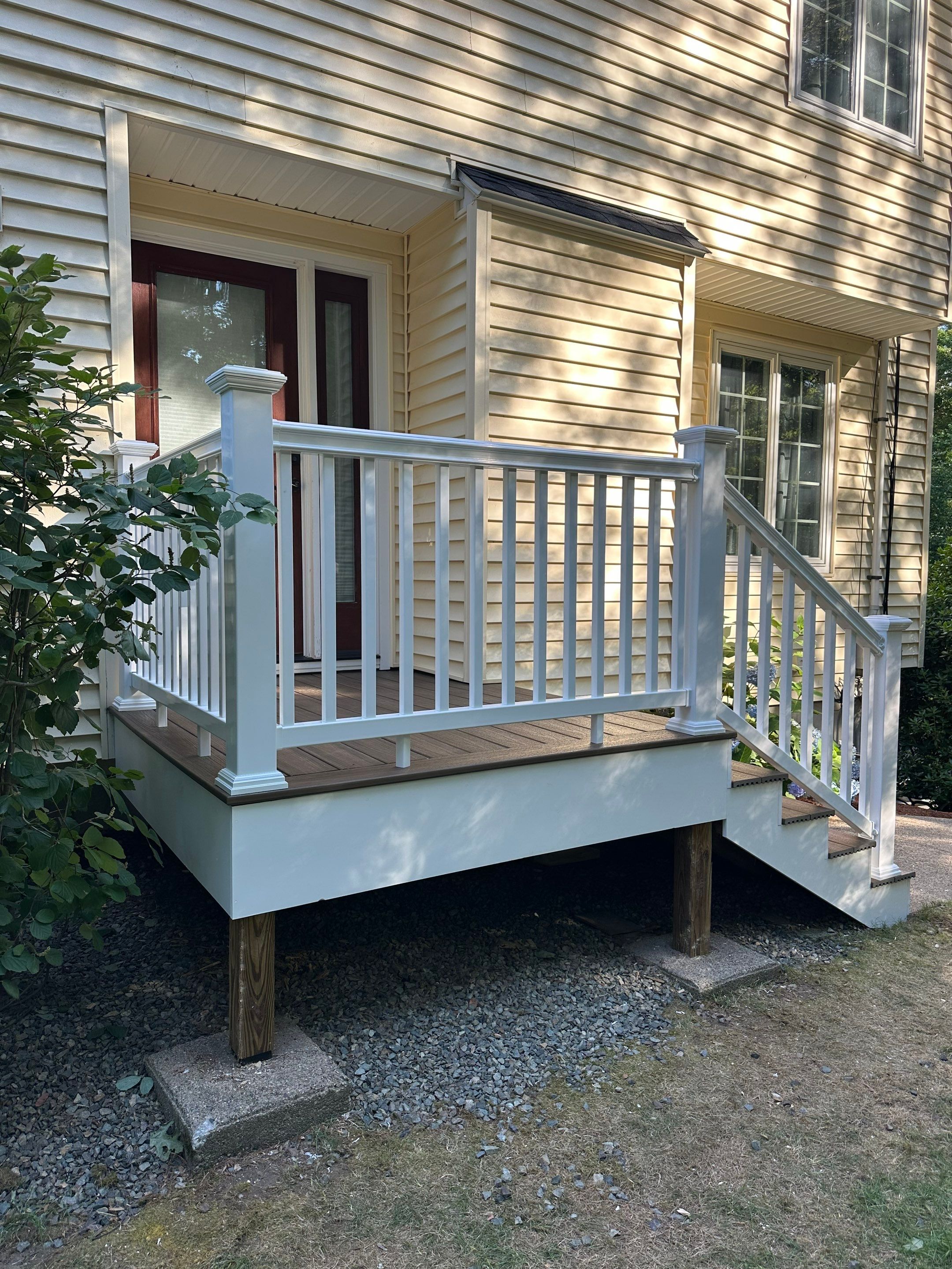 New Deck buit in Medfield MA by UBrothers Construction