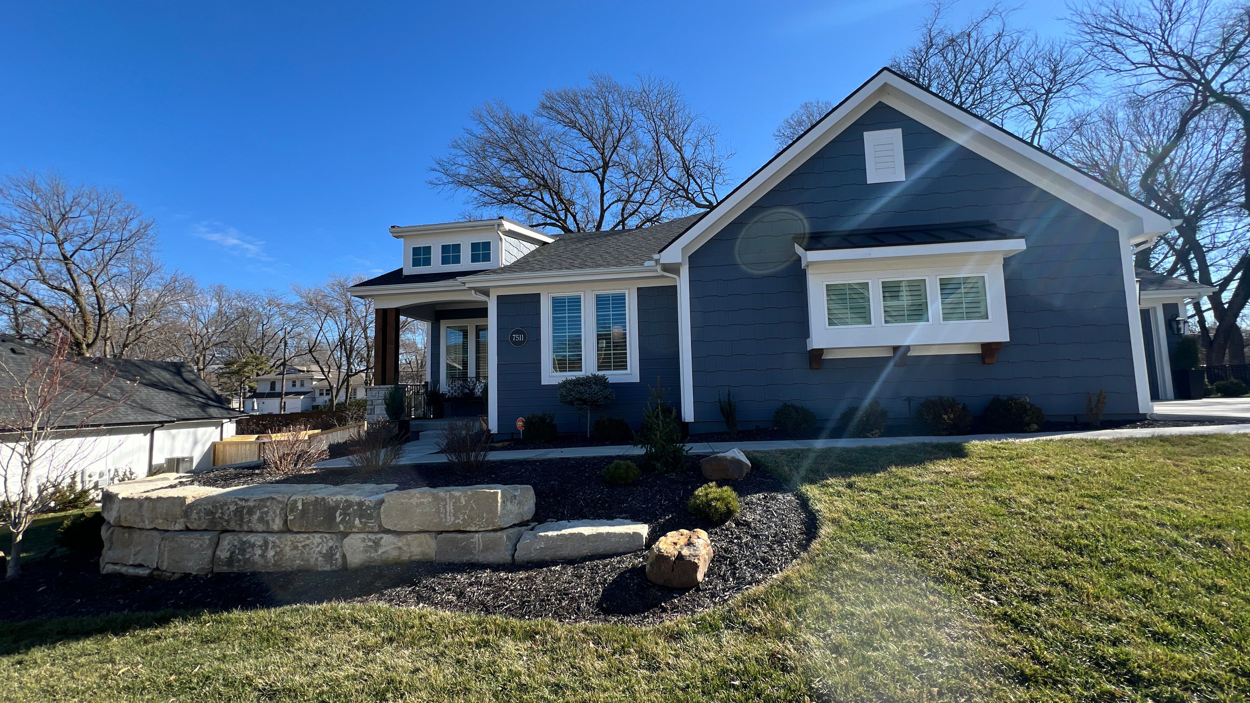 Southern Charm Meets Prairie Village – A Bright White Transformation by Cougar Painting