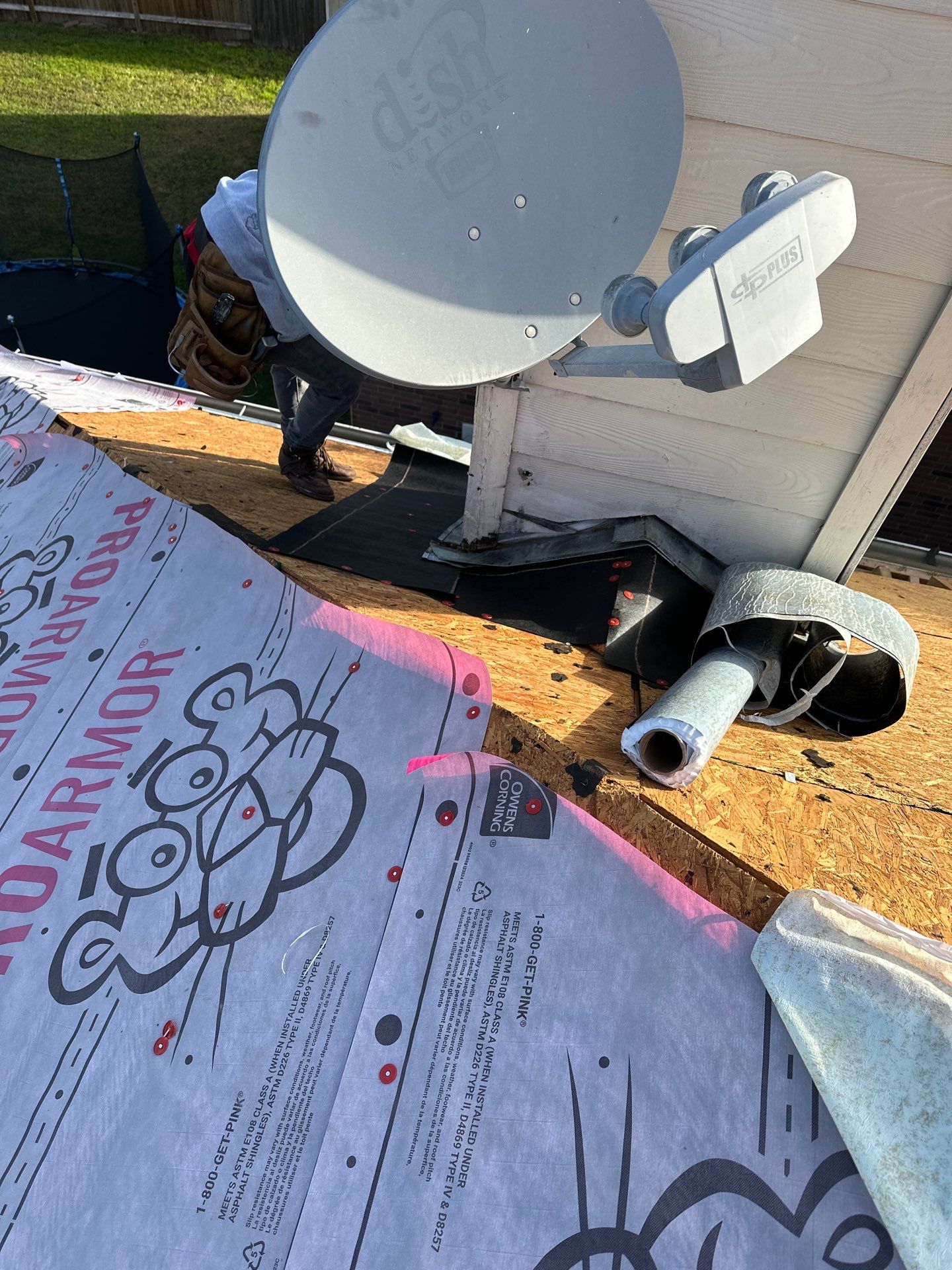 Project in Katy by Motion Roofing