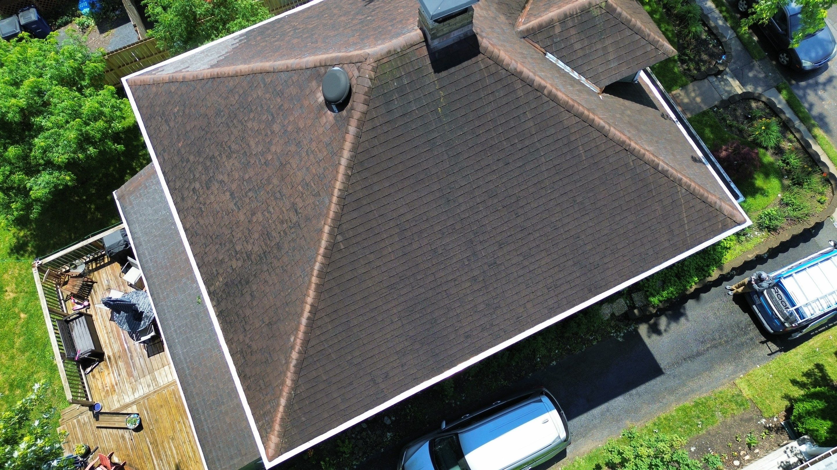 Residential Roofing Installation using Timberline UHDZ Shingles - Appalachian Sky by RoofX 