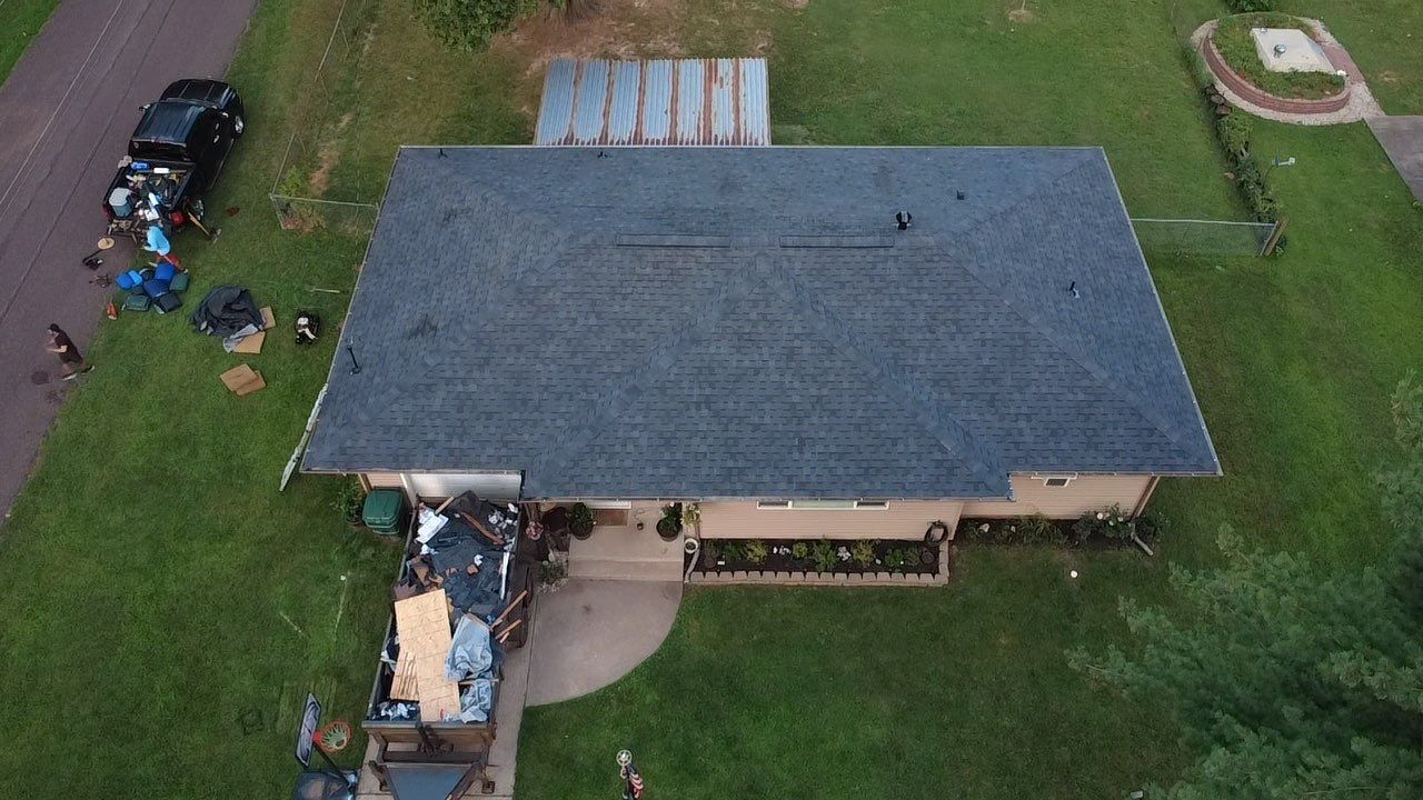 Residential Roofing Install - Atlas Pinnacle Pristine Shingles - Color Black Shadow  by Titan Commercial & Residential Roofing 