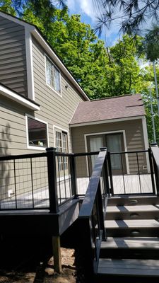 New Siding using James Hardie Siding 