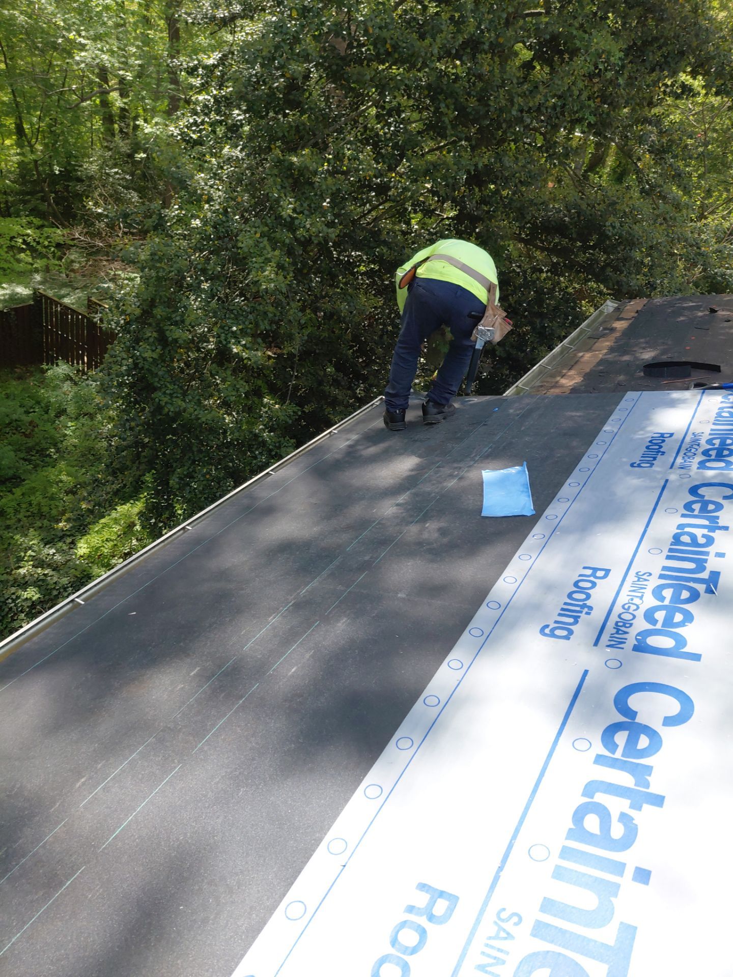 Annandale: Residential Roof Replacement with CertainTeed Landmark in Moire Black by RM Banning, Inc.