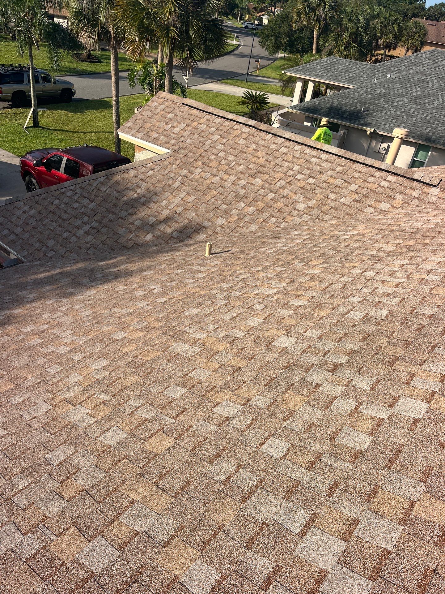 Melbourne Roof Replacement Featuring Architectural Shingles and Structural Decking Repair by Wiedmann Construction & Roofing