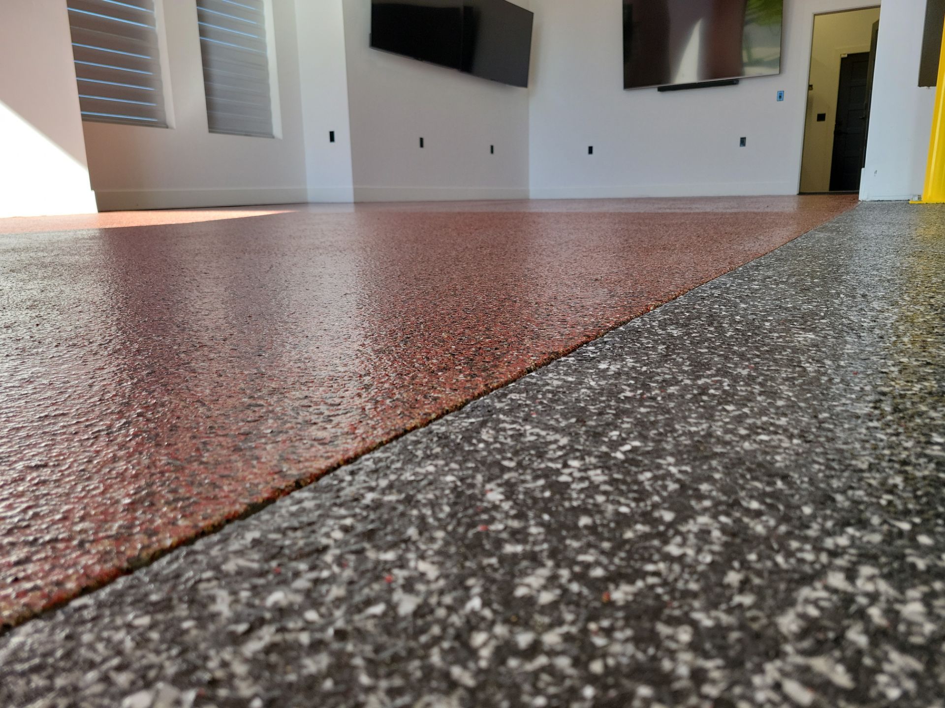Garage Transformation using Raven by Croc Coatings, LLC