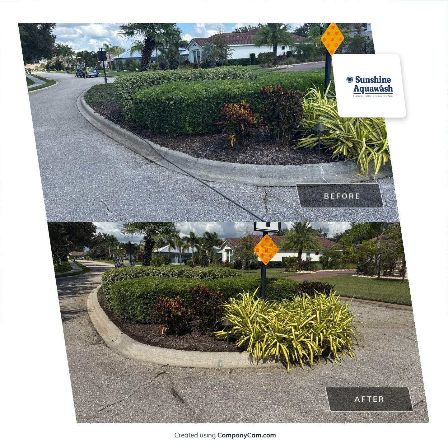 HOA Community Cleaning in Winding River, Bradenton, FL by Sunshine AquaWash