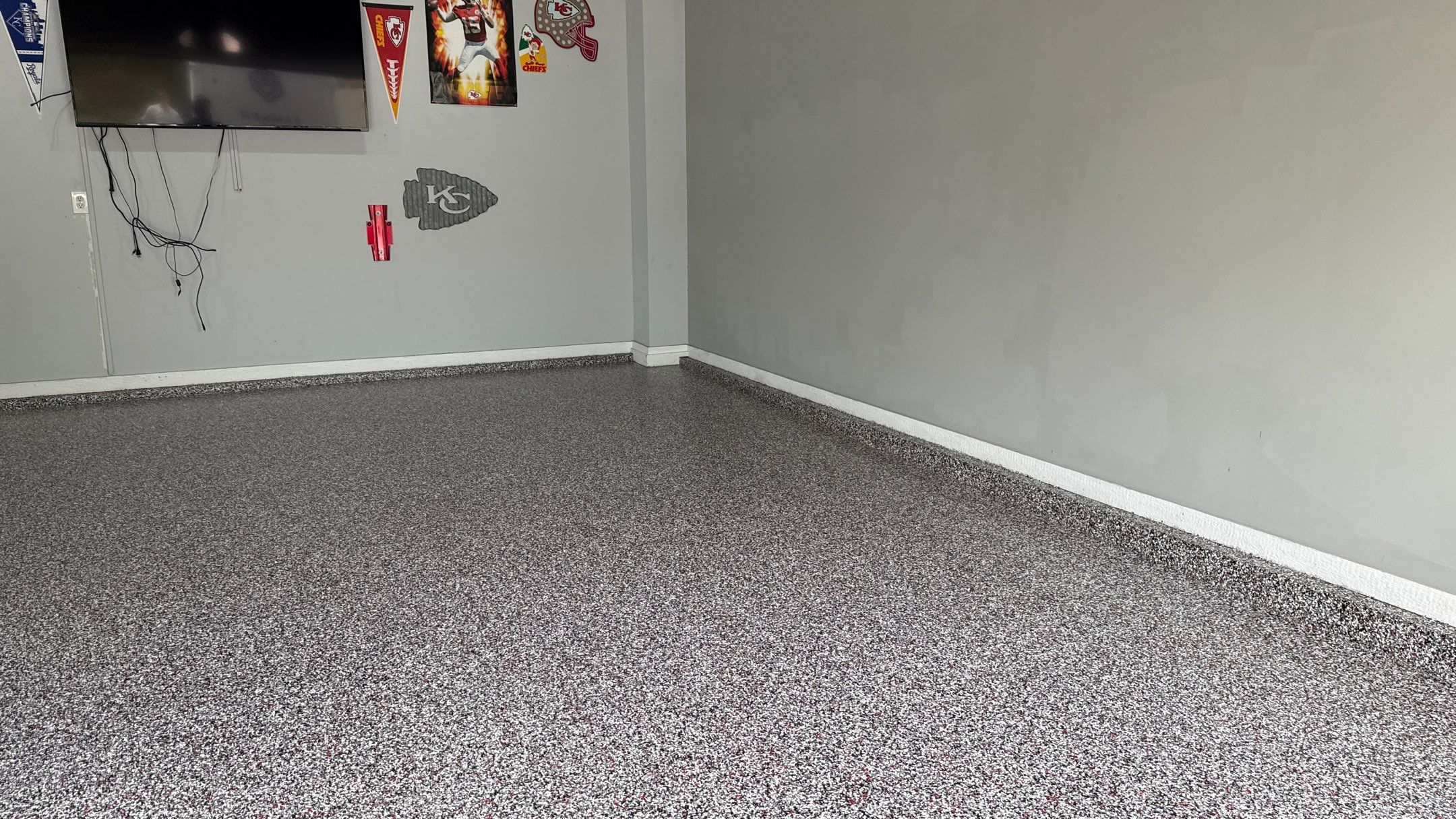 Tony & Denise Added A Little Flash To Their Garage  by Banner Garage