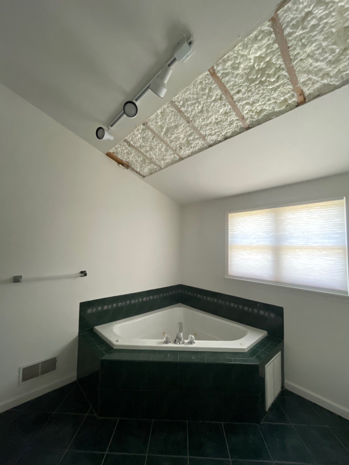 Attic Insulation using open cell spray foam by NYS Foam & Energy